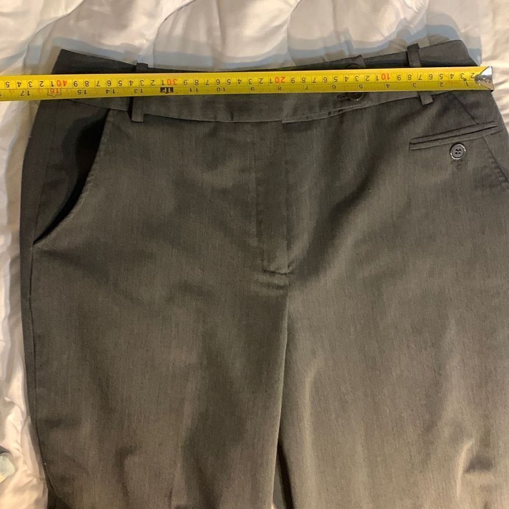 Dress Barn work pants Size 10 Dark Grey